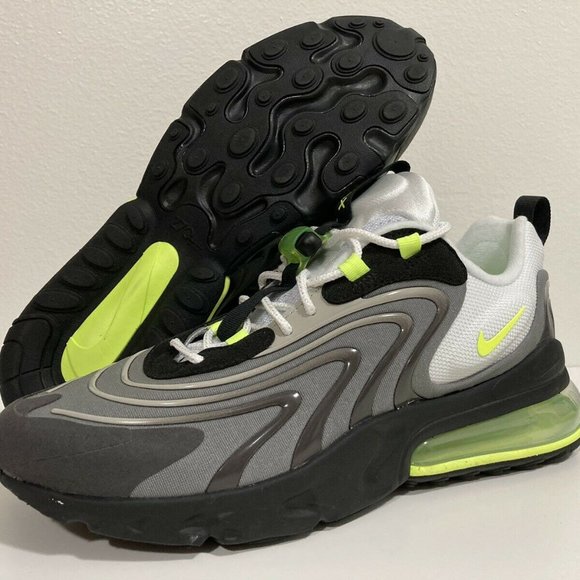 Nike Other - Nike Air Max 270 React ENG 95 Neon Running Shoes C